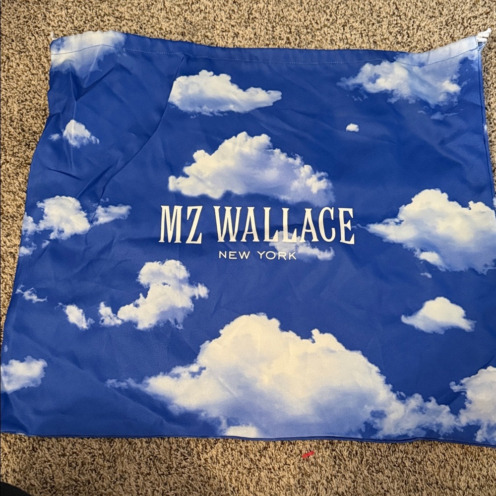 MZ Wallace Sky Blue Cloud Pouch